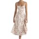 thumbnail image 3 of Vestido moldeador de cintura con corpiño floral para mujer, con cremallera, cuello en forma de corazón, sin mangas, con abertura, vestidos de verano plisados, 3 of 5