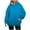 Blue, variant on UJNDER Plus Size Hoodies for Women Solid Color Pocket Pullover Long Sleeve Casual Autumn Winter Yellow XXXL