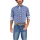 thumbnail image 1 of Camisa Vaquera Wrangler Hombre Manga Larga 753 azul CH, 1 of 6