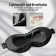 thumbnail image 4 of Sleep Mask For Women And Men,3d Eye Sleep Mask For Side Sleepers,100% Silk Blackout Eye Mask Eye Cover For Sleeping With Adjustable Band For Yoga Trav, 4 of 5