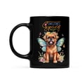 thumbnail image 2 of Welcome Spring Fairy Brussels Griffon in Flower Meadow Mug Griff Dog Lover Coffee Tea Cup - 13002, 2 of 4