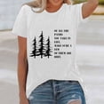 thumbnail image 3 of of All The Paths You Take in Life Graphic Tees for Women 2026 Summer Casual Short Sleeve Crewneck Hiking Camping T Shirts, 3 of 4