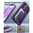 thumbnail image 3 of Funda de teléfono ATATOO para Samsung Galaxy S25+ Plus con tarjetero, 3 of 5
