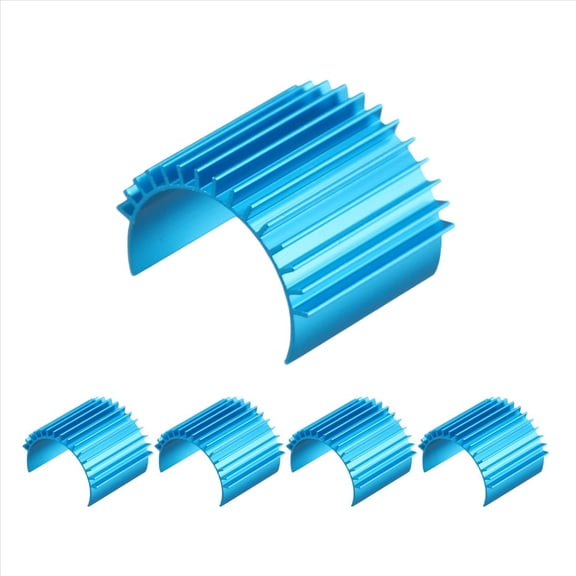 Aluminum Motor Heat Sink 2838 2845 2850 370 380 Brushless Motor Heatsink for 1/18 1:16On/Off -RC CAR