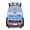 Blue Car, variant on Blue Dinosaur Volleyball Backpack for Boys 12-14 Large Capacity 17 Inch Bookbag Elementary Preschool Daypack with Side Pocket for Outdoor Camping