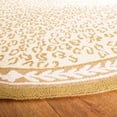 thumbnail image 3 of Safavieh Chelsea Doriane Bordered Wool Area Rug, Ivory, 7'6" x 9'6" Oval, 3 of 10