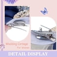 thumbnail image 5 of Rhinestone Rose Flower Brooch Pin for Women Wedding Crystal Pearl Fabric Camellia Flower Brooches Lapel Pins Hairpins Elegant Hairclips Dress Accessories Masquerade Party Jewelry for Bridesmaids, 5 of 6