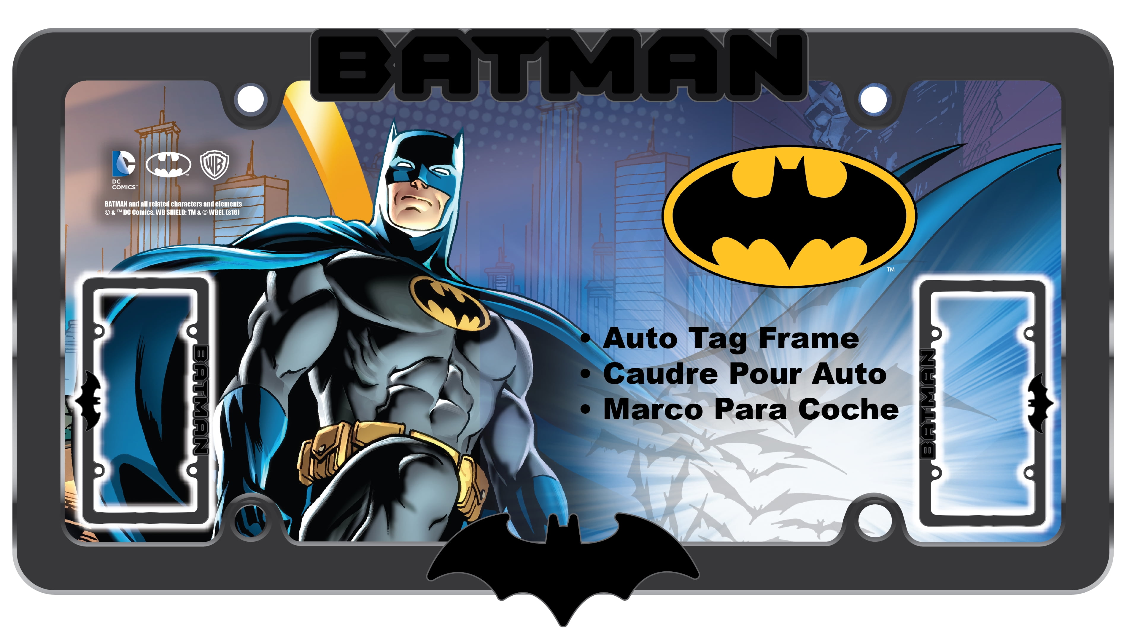 Chroma Graphics Batman License Plate Frame