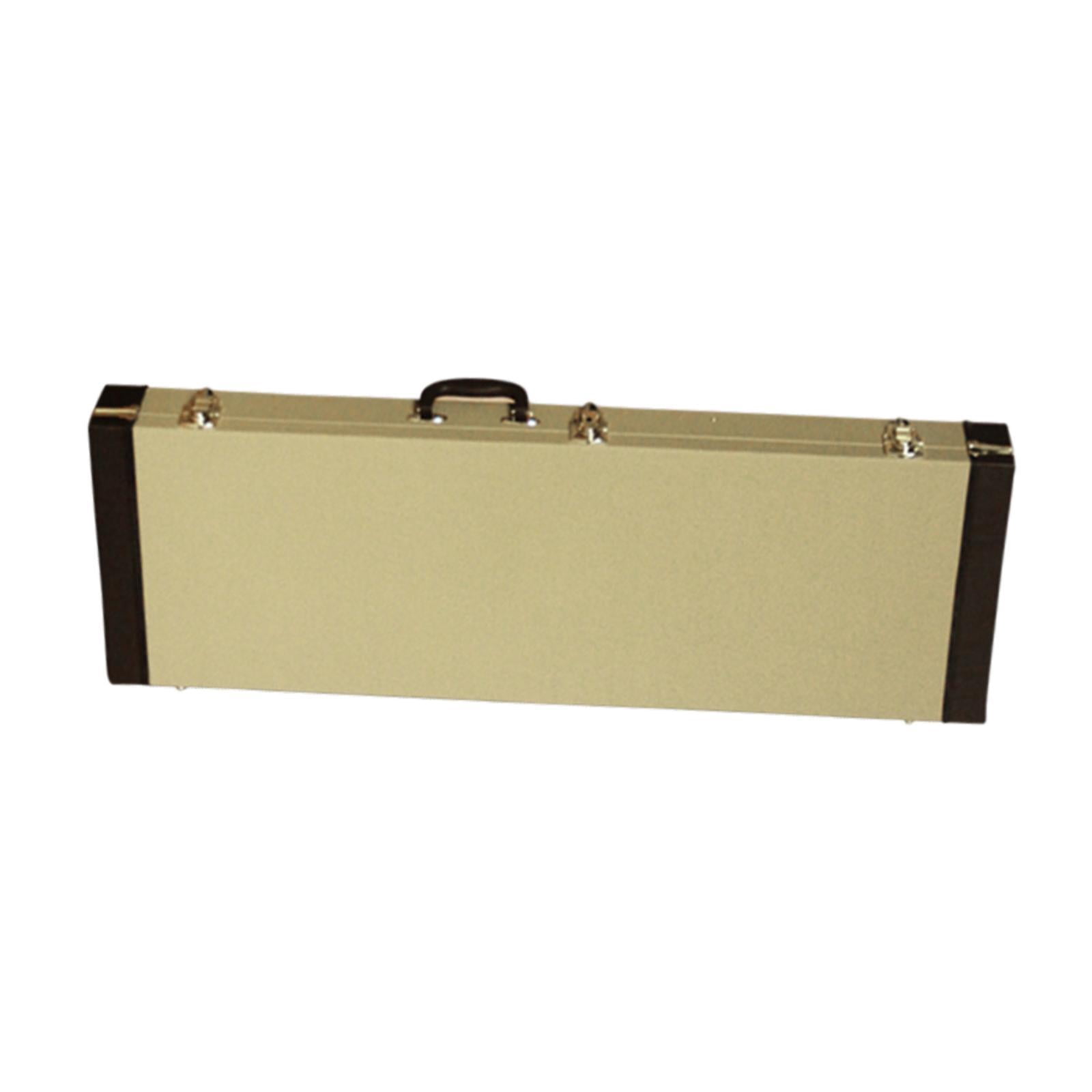 LeeQinersw Electric Bass Case Locking Latch Dustproof with Handle Hard Shell Black Lining