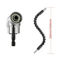 thumbnail image 4 of Lefu 2pcs Right Angle Drill and Flexible Shaft Bits Extension Screwdriver Bit Holder, 4 of 10