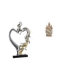 thumbnail image 1 of Escultura De Abrazo Romántico Para El Hogar Y La Oficina, Elegante Figura De Pareja Y Familia, Adorno Coleccionable Para Dormitorio, Boda, Estantería, Armario., 1 of 8
