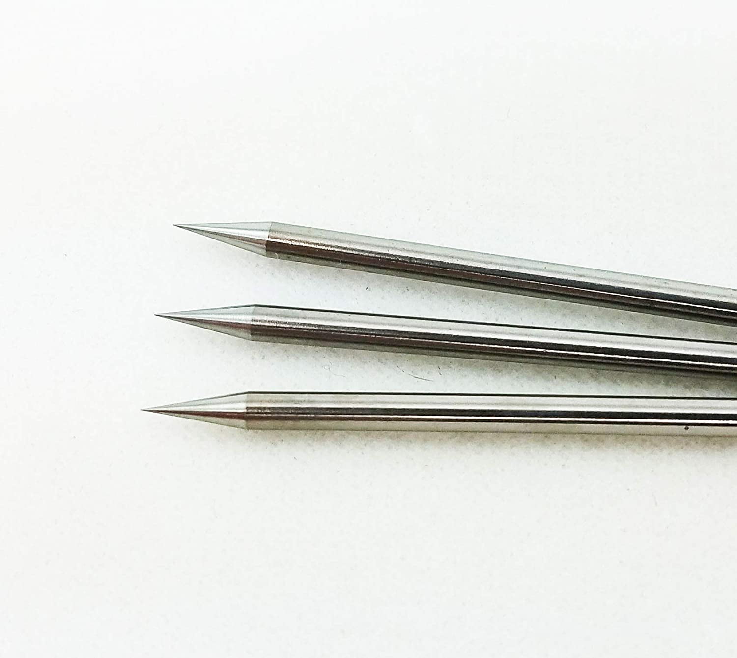3/32” x 1.5” 5PK Rare Earth PreGround TIG Tungsten Sharpened Electrodes Purple 