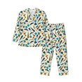 thumbnail image 1 of Balery Fathers day Pijama para Hombre de Dos Piezas con Manga Larga, Conjunto de Dormir y Descanso Suave con Bolsillos-XX-Large, 1 of 7