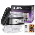 thumbnail image 5 of OSTBA Food Dehydrator Machine with Adjustable Temperature & 72-Hour Timer — 5 BPA-Free Trays, LED Display, Electric Food Dryer for Fruits, Jerky, Veggies & Snacks, 5 of 10