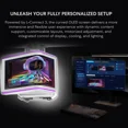 thumbnail image 4 of Lian Li Hydroshift II OLED Curved 360P28 Liquid CPU Cooler - 360mm AIO - 3x120mm P28 Fans - Adjustable 6.67" Screen - 3D Animation Effects - Daisy-Chain, LGA 1851/1700, AMD AM5/4- White (HS2OLDC36PW), 4 of 4