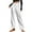 White1, variant on ABATAB Women's Wide Leg Dress Pants Ruched High Waisted Business Casual Trousers Dressy Work Office Pants with Pockets