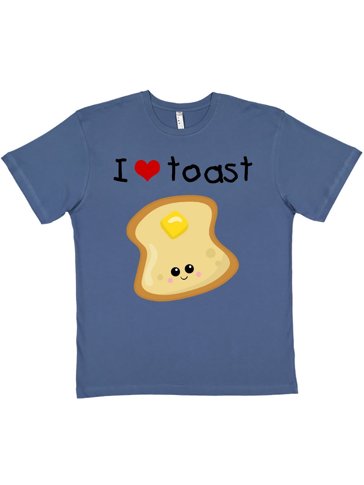 Inktastic I Love Toast Adult T-Shirt 