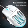 thumbnail image 2 of TAIOU USB Wired E-sports Mouse Gaming Mouse with RGB Breathing Light Adjustable DPI for Laptop, 2 of 8