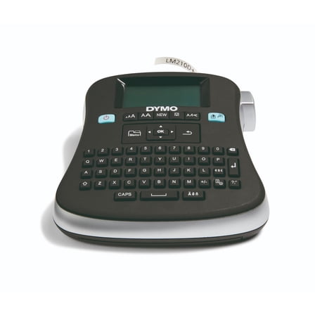 DYMODesktop Label Maker | LabelManager 210D All-Purpose Portable Label Maker, Easy-to-Use, One-Touch Smart Keys, QWERTY Keyboard, Large Display, For Home & Office Organization