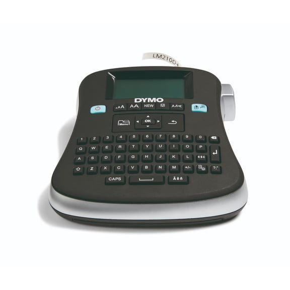 DYMODesktop Label Maker | LabelManager 210D All-Purpose Portable Label Maker, Easy-to-Use, One-Touch Smart Keys, QWERTY Keyboard, Large Display, For Home & Office Organization