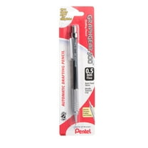 Pentel GraphGear 500 Drafting Pencil, .5mm, Black, Carded Packaging