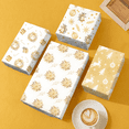 thumbnail image 4 of 12 Sheet Gold Christmas Wrapping Paper Golden Watercolour Christmas-themed Gift Wrap Paper Folded Flat Art Paper For Christmas Birthday Party Gift Packing DIY Craft, 19.7 X 27.6 Inch, 4 of 9