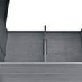 thumbnail image 5 of vidaXL Outdoor Chicken Cage Hen House with 1 Egg Cage Gray Wood, 5 of 6