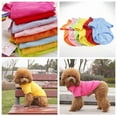 thumbnail image 5 of Dog T-Shirt, Breathable Pet Shirts, Puppy Sweatshirt Dog Clothes Outfit Apparel Coats for Small Medium Dogs Cats, 5 of 7