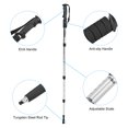 thumbnail image 4 of Uxcell Trekking Poles, Collapsible Hiking Pole 43 Inch with Mud Basket, Silver, 4 of 5