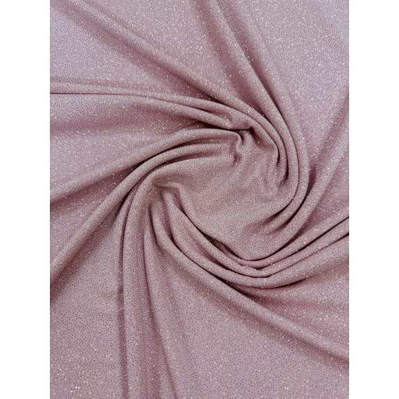 Sedona Designz Glitter ITY Fabric - 95% Polyester 5% Spandex | Sparkling Metallic Fabric for Crafting, Sewing, and DIY Projects | 58”/60” Width