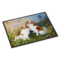 Carolines Treasures MH1061JMAT Japanese Chin Wasabi and Ginger Door Mat Indoor Rug or Outdoor Welcome Mat 24x36 Doormat