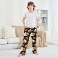 thumbnail image 6 of Pumpkin and Kitten Pattern Pajama Pants Soft Lightweight Lounge Pants Bottoms Sleep Pants Warm Comfy, 6 of 9