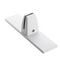 thumbnail image 2 of koolsoo Adjustable Office Table Partition Bracket Divider Glass Screen Pins Clamp Office No Drilling White, 2 of 6