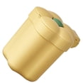 thumbnail image 4 of Desktop Trash Can with Lid, Large Opening Plastic Flower Shape Desktop Trash Bin Mini Paper Storage Basket for Home Office Gift, 4 of 8