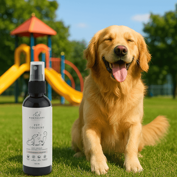 Natural Dog Perfume/Cologne, Deodorizing Fresh Scent Spray for Pets, 3.38 fl oz