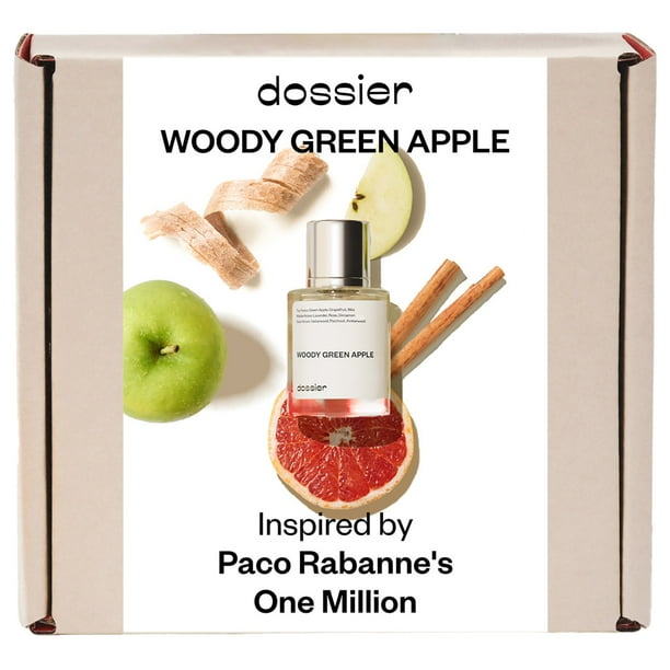 Dossier Woody Green Apple Perfume, Inspired by Paco Rabanne's One