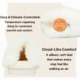 thumbnail image 5 of BERANMEY Slippers for Women Scuff Memory Foam Fuzzy Faux Fur House Slippers Bedroom Non-slip Warm Fluffy Plush Womens Slippers Unisex Slip on Anti-Skid Sole Slides, 5 of 8