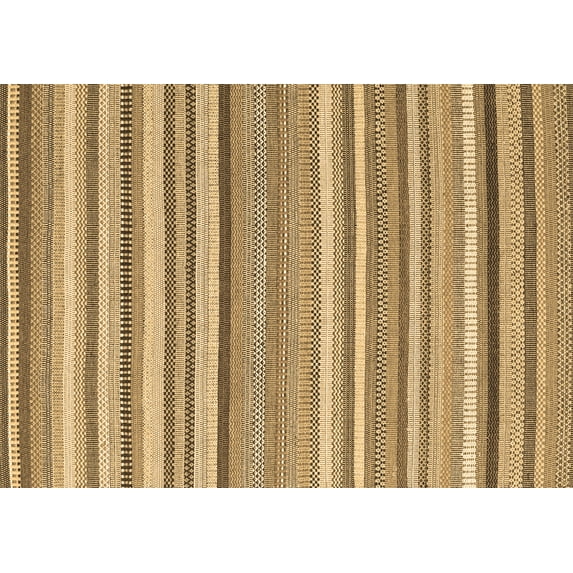 Ahgly Company Indoor Rectangle Abstract Brown Contemporary Area Rugs, 8' x 10'