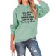 thumbnail image 3 of Sudadera con capucha de manga larga con cordón, holgada, cómoda, diseño de patrón de letras, sudadera de poliéster para mujer para uso diario, 3 of 6
