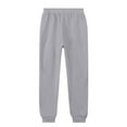 thumbnail image 5 of Two Piece Outfits For Women Casual Long Sleeve Hoodie Sweatshirts Jogger Sweatpants Tracksuit Sweatsuit Lounge Sets Light Gray S, 5 of 6