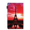 thumbnail image 7 of Dteck Folio Case for Samsung Galaxy Tab A7 10.4 inch 2020 Models SM-T500/T505/T507. Cute Pattern PU Leather Magnetic Flip Stand Case with Built-in Card Slots Rubber Back Cover, Tower, 7 of 7