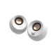 thumbnail image 1 of Altavoces de escritorio Creative Pebble V3 Minimalistic 2.0 USB-C con audio USB, mejora de diálogos claros, Bluetooth 5.0, 8 W RMS con 16 W de potencia máxima, convertidor USB-A incluido (blanco) (ren, 1 of 5