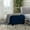 48.00NBL#Navy Blue, variant on 29" Navy Blue Velvet Ottoman - Square Tufted Storage Bench with Diamond Stitching for Living Room & Bedroom (29"L X 29"W X 18.25"H)