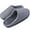 Gray, variant on Memory Foam Waffle Slippers for Women and Men Soft Warm House Shoes Indoor/Outdoor Anti-skid Sole, BlackBlue 38/39