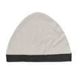 thumbnail image 5 of Duoif Beanies Hats Men Adult Headband Breathable Base Wig Cap Dome Cap Wide Edge Elastic Shaping Round Hat Summer Sweat Wicking Beanie Cap Wool Beanie Winter Hats for Women White, 5 of 5