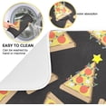 thumbnail image 2 of Dish Drying Mat 16x18 For Kitchen Counter Christmas Tree Pizza Lights Star Absorbent Dishes Drainer Rack Mats Microfiber Reversible Dish Drying Pad Fast Dry Kitchen Accessories, 2 of 6