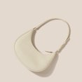 thumbnail image 4 of Bolso de compras para mujer, Bolso casuales para axilas de media luna, Bolso elegantes de PU (blanco), 4 of 6