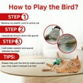 thumbnail image 5 of Cat Toys Chirping Birds, Interactive Cat Kicker, Lifelike Birdie Tweets, Indoor Kitty Kitten Exercise Toys, 5 of 6