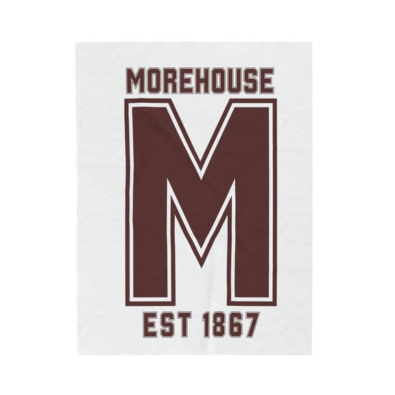 Morehouse College Plush Blanket - 107 HBCU