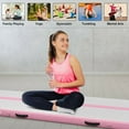 thumbnail image 4 of Goplus 10FT Inflatable Gymnastics Tumbling Mat w/ Pump Pink, 4 of 10